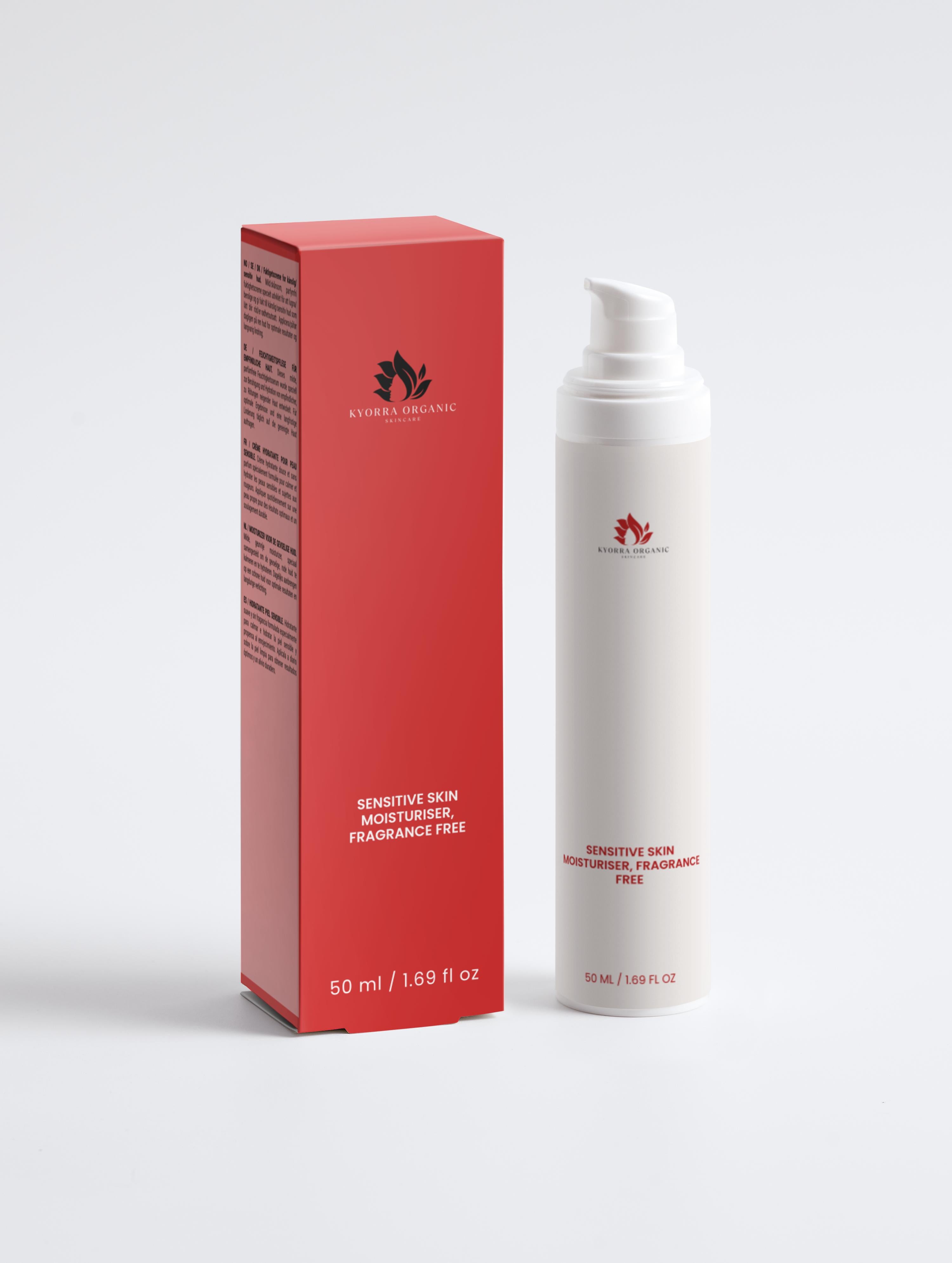 Sensitive Skin Moisturiser, Fragrance Free